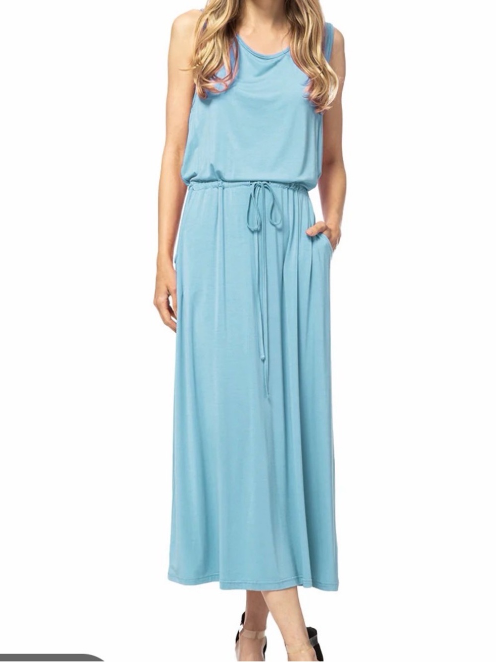 NWT Lanston royal blue sleeveless dress